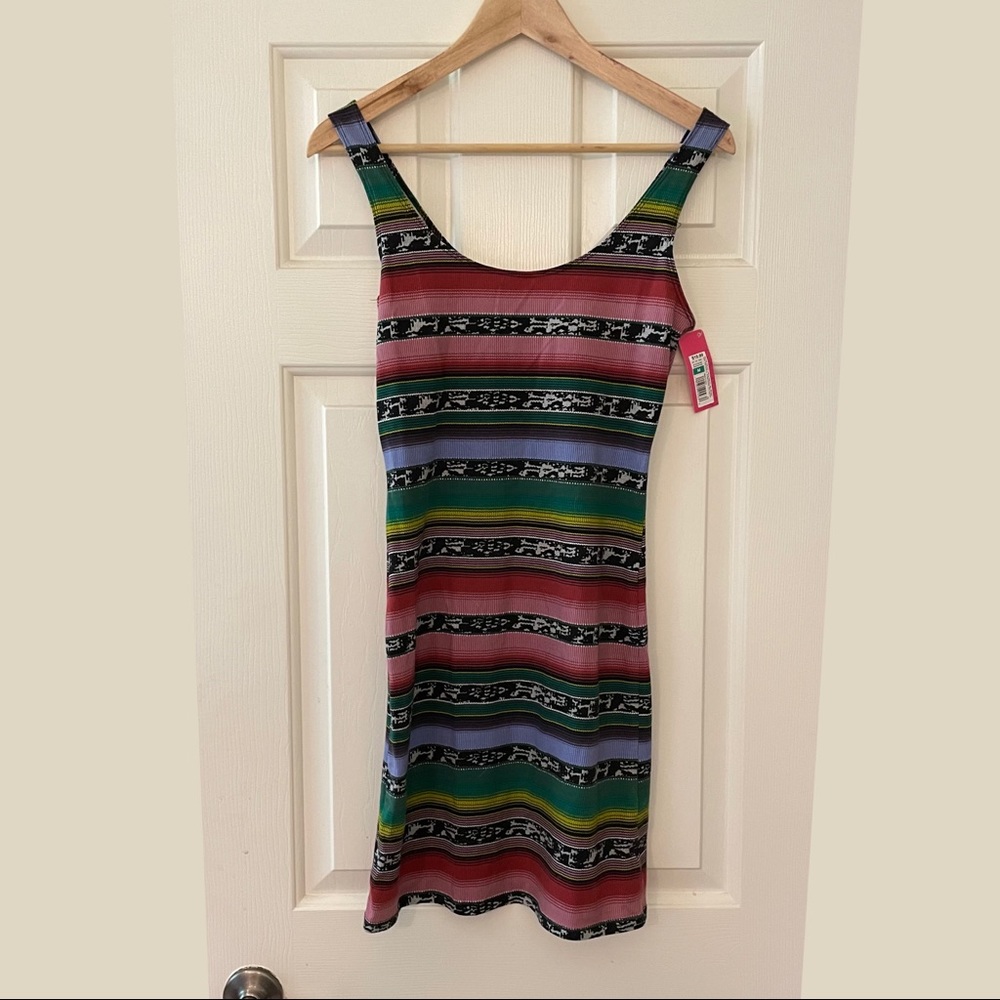 Xhilaration body con tank dress mojave desert M